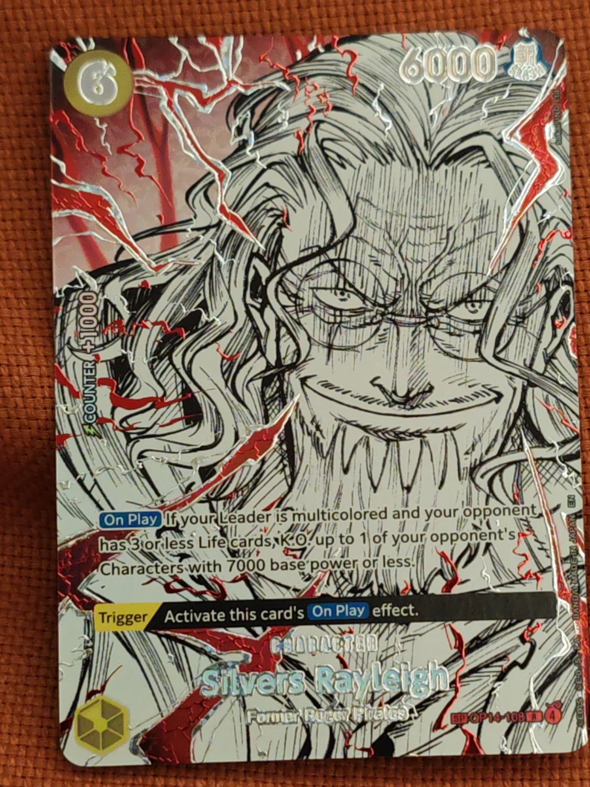 Silvers Rayleigh (OP14-108) (SP) (The World's Strongest Warriors)