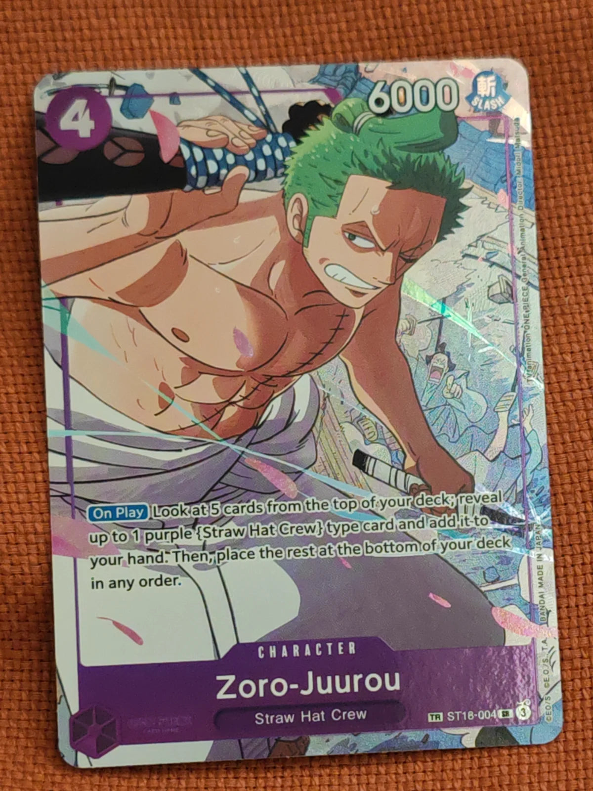 Zoro-Juurou (ST18-004) (Emperors in the New World)