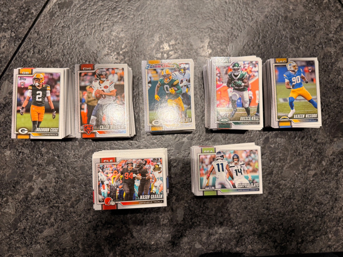 2026 Topps Flagship Football 600+ Card Bulk Lot – 150+ Rookies, QBs & Future Stars