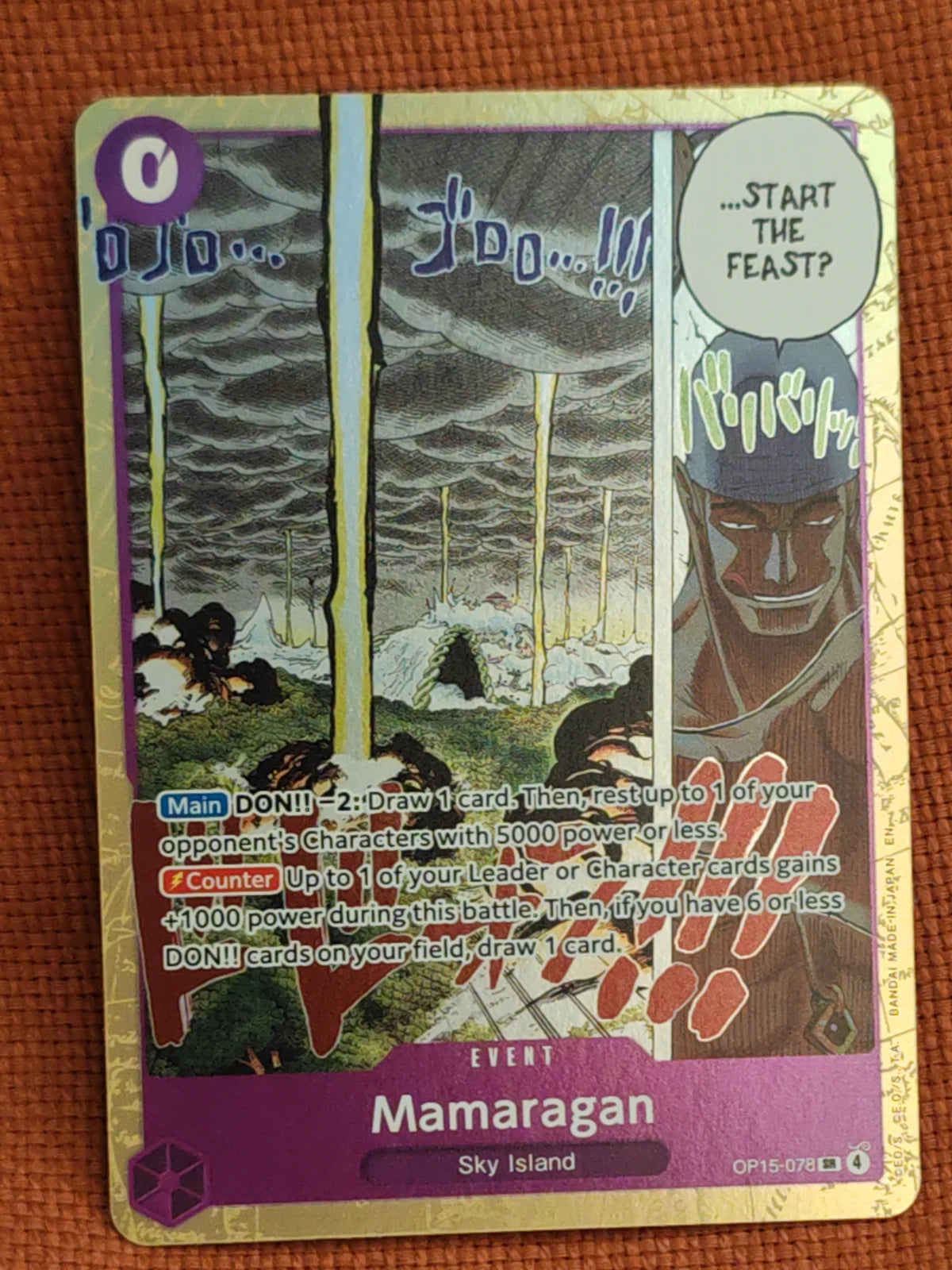 Mamaragan OP15-078 (Adventure on Kami's Island)