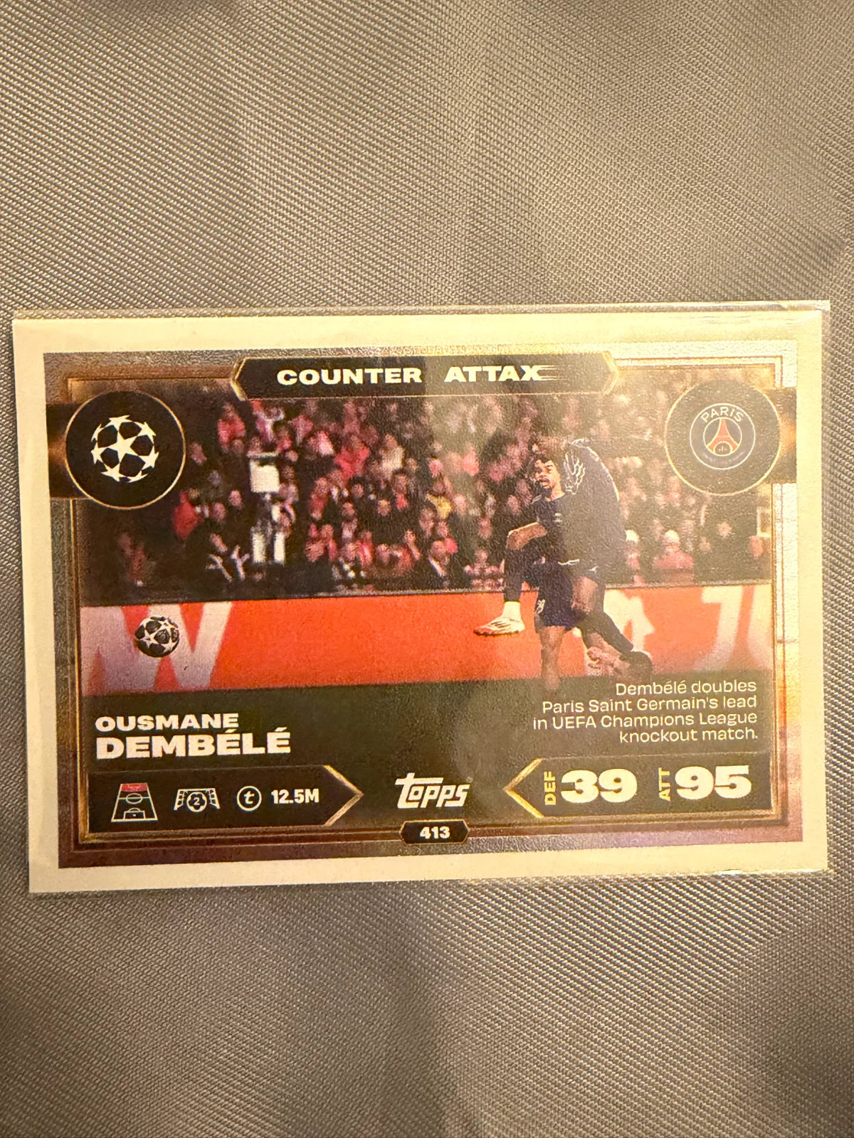 Ousmane Dembélé – Counter Attax	Topps Match Attax