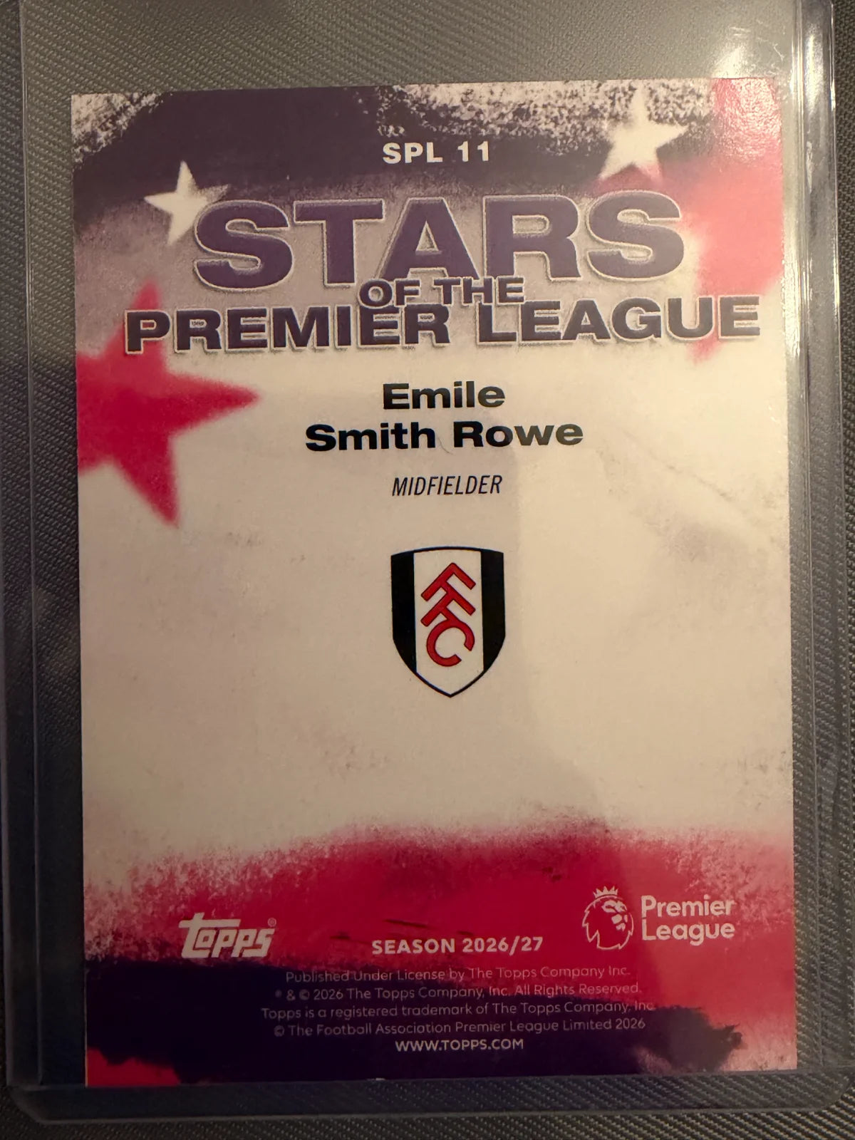 Emile Smith Rowe – SPL 11	Stars of the Premier League