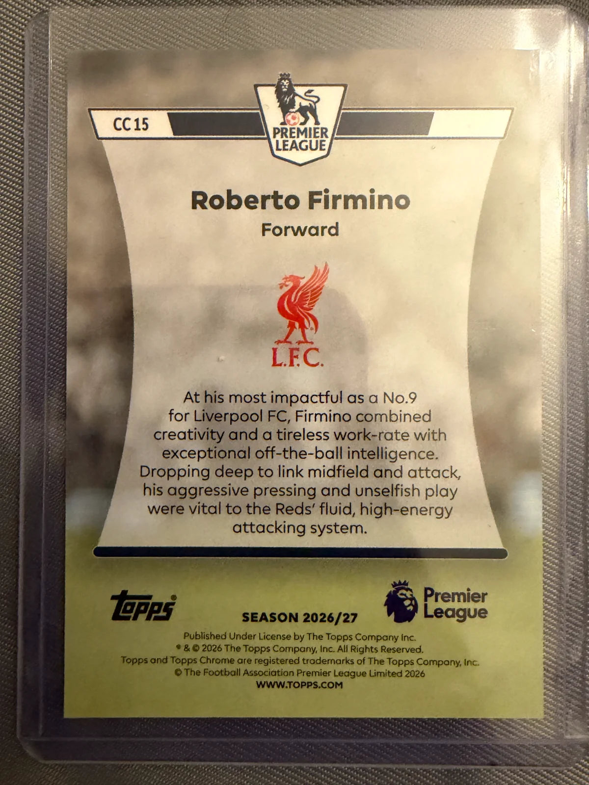 Roberto Firmino – CC15	Classics