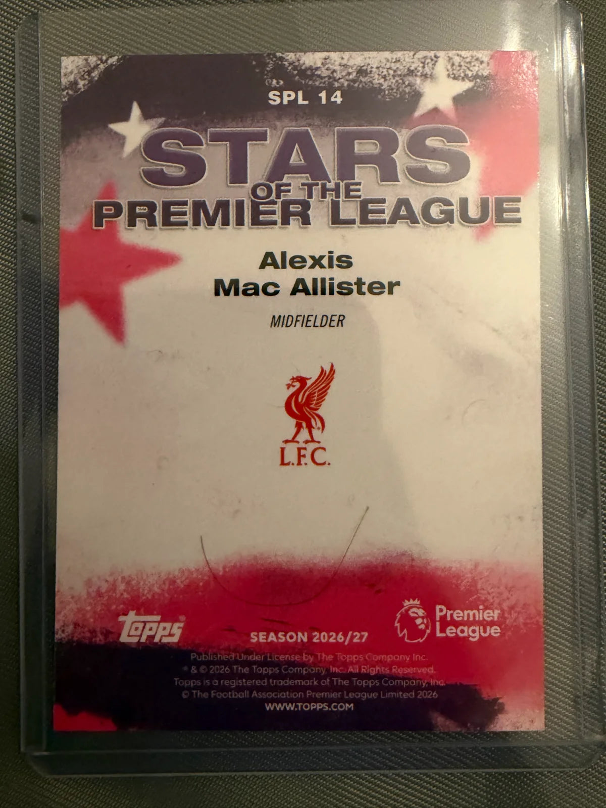 Alexis Mac Allister – SPL14	Stars of the Premier League