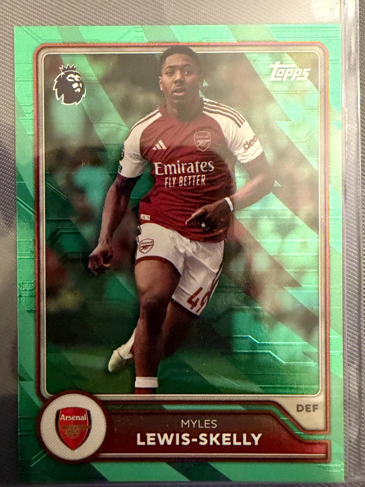 Myles Lewis-Skelly #25	Green Parallel