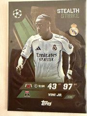Vini Jr. #449 – Stealth Strike – Real Madrid – Topps Match Attax 2025/26	Stealth Strike