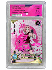 NARUTO KAYOU (2022) Tier 2 Wave 5 SAKURA HARUNO Autograph - Chie Nakamura