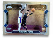 2025-26 Topps Chrome Update Jeremiah Fears Moment in Time