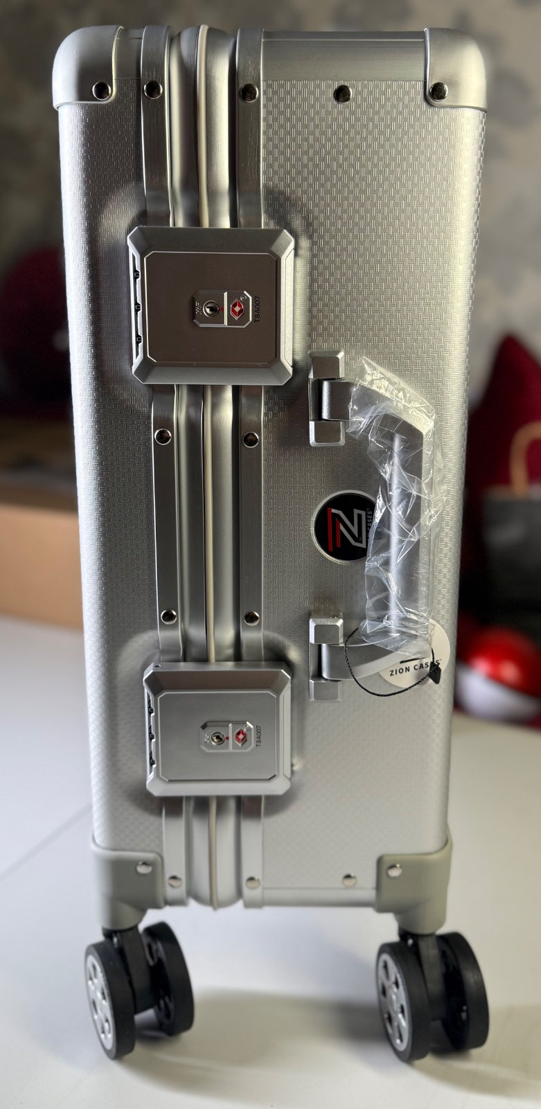 zion slab case titanium 4 Silver color 4 rows