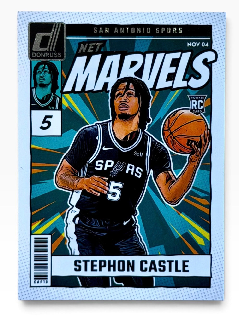 2024-25 Panini Donruss Stephon Castle Net Marvels