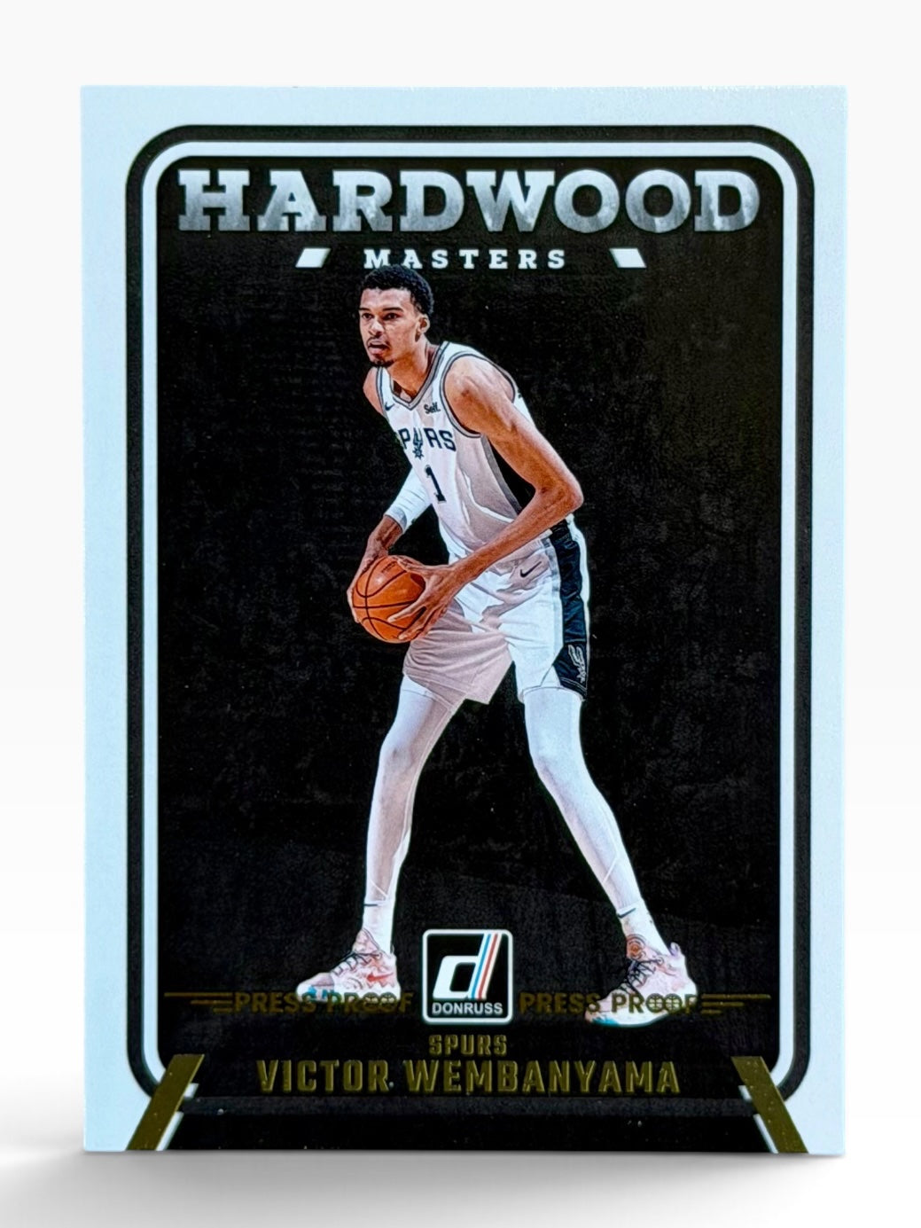 2024-25 Panini Donruss Victor Wembanyama Hardwood Masters Press Proof