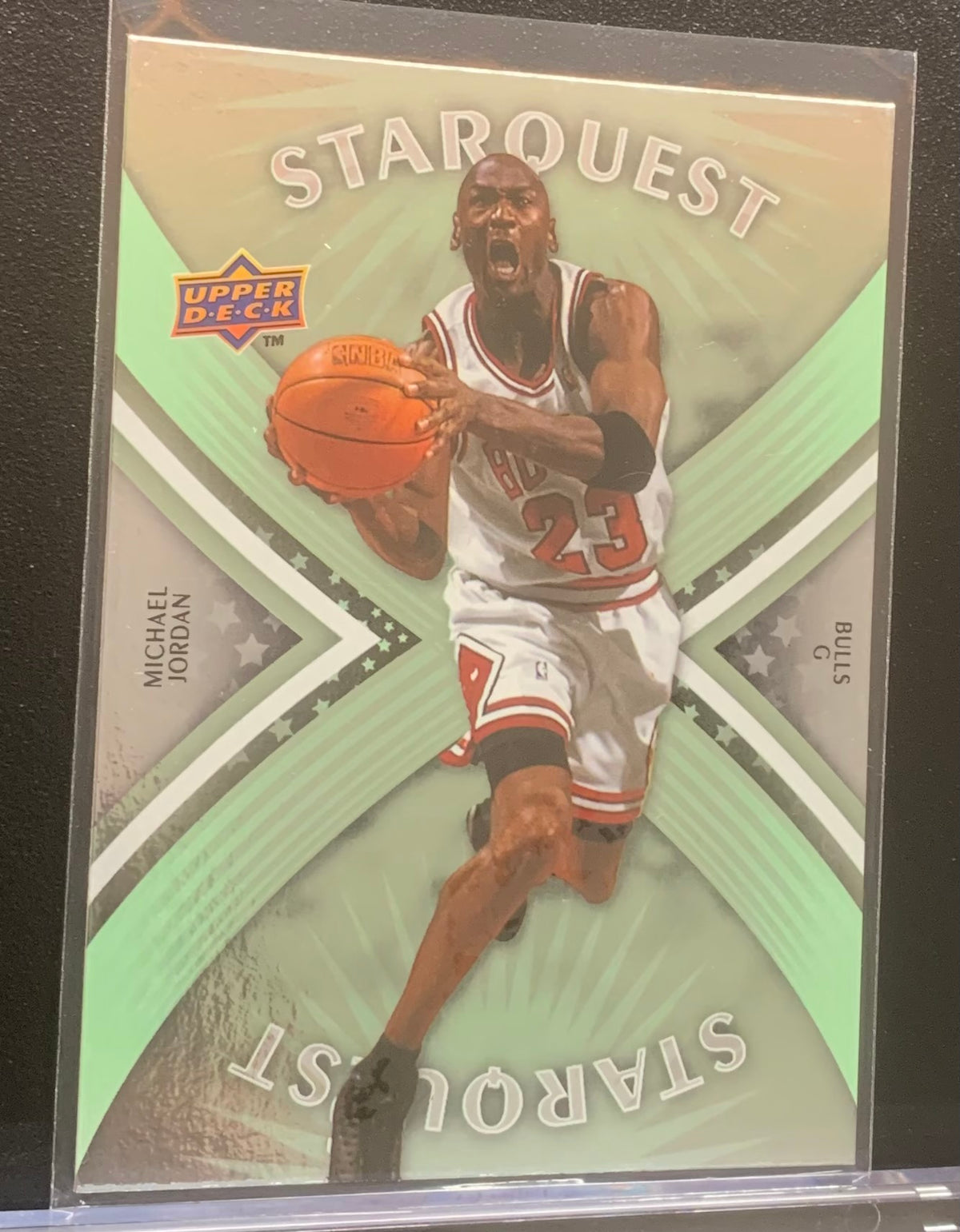 First edition star quest #SQ-20 Michael Jordan