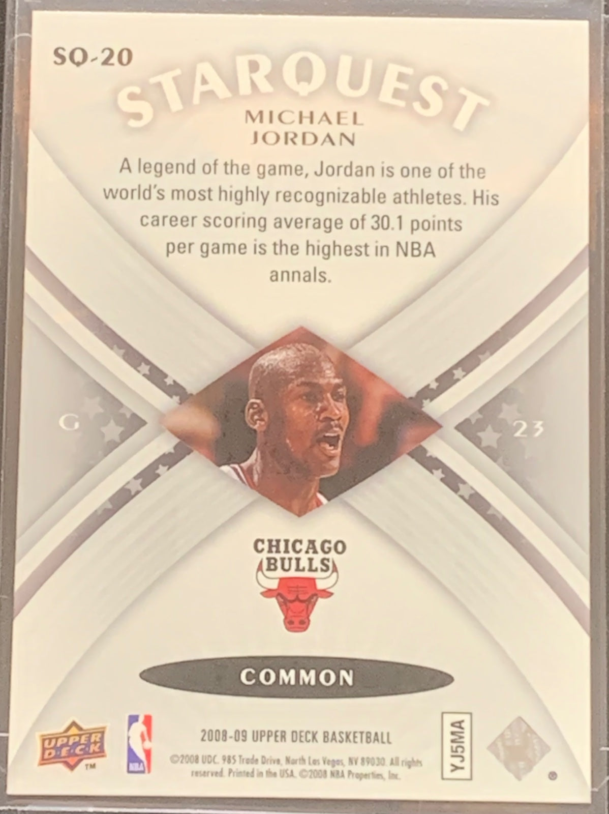 Common Starquest #SQ-20 Michael Jordan