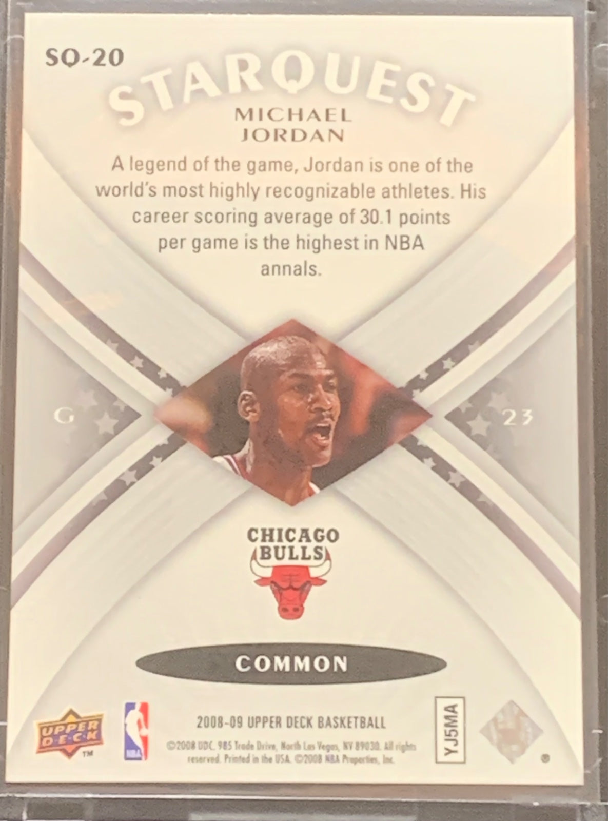 Common Starquest #SQ-20 Michael Jordan