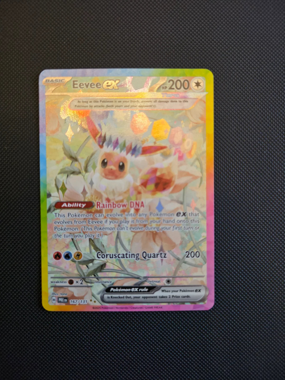 Eevee ex 167/131 (Prismatic Evolutions)