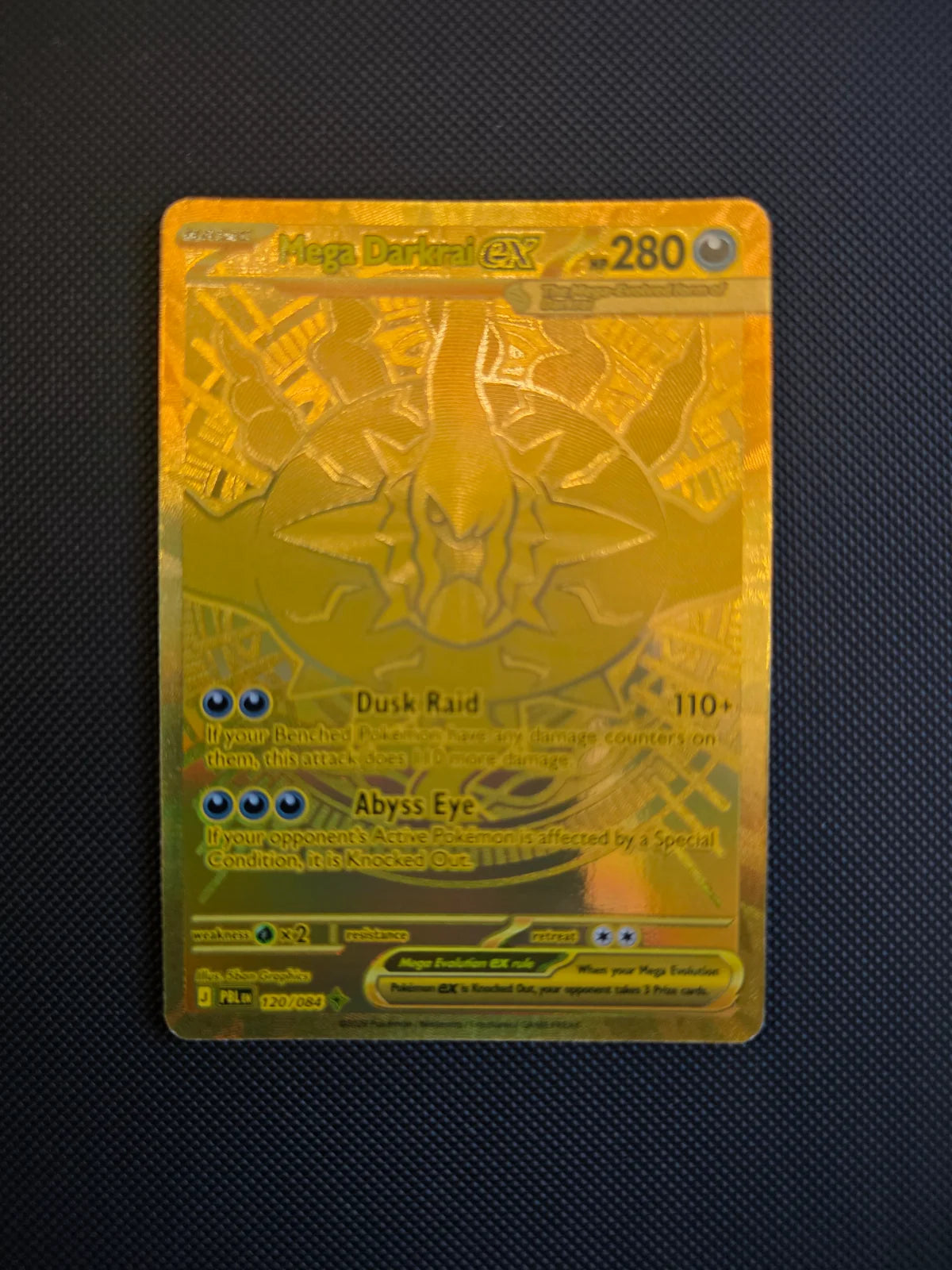 Mega Darkrai ex 120/084 (Pitch Black)
