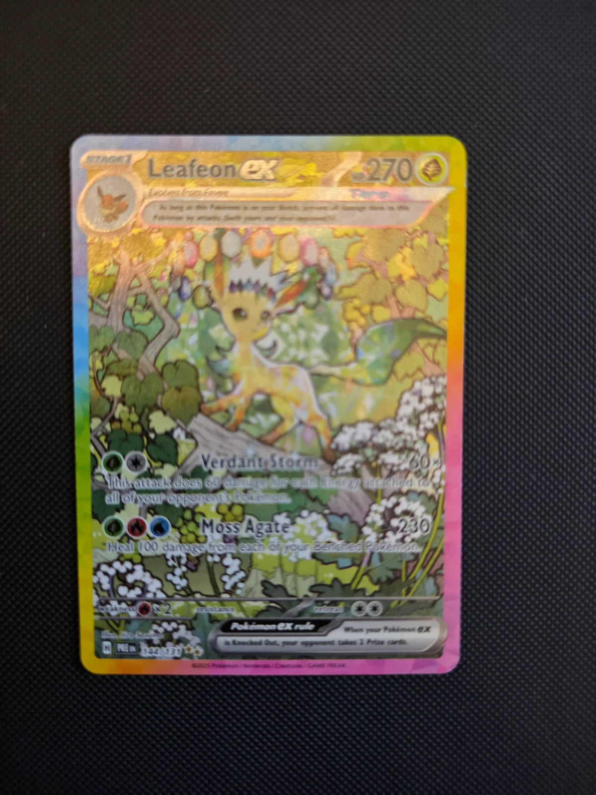 Leafeon ex 144/131 (Prismatic Evolutions)