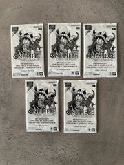 One Piece 4th  Anniversary Treasure Campaign Pack 5 PCS BUNDLE