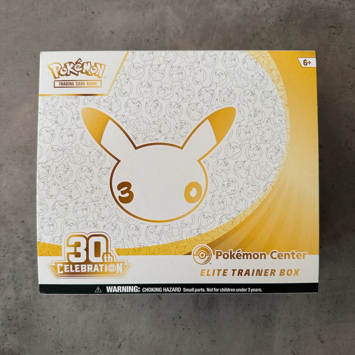 30th Celebration Pokemon Center Elite Trainer Box Unsealed with FREE ACRYLIC CASE INCLUDED