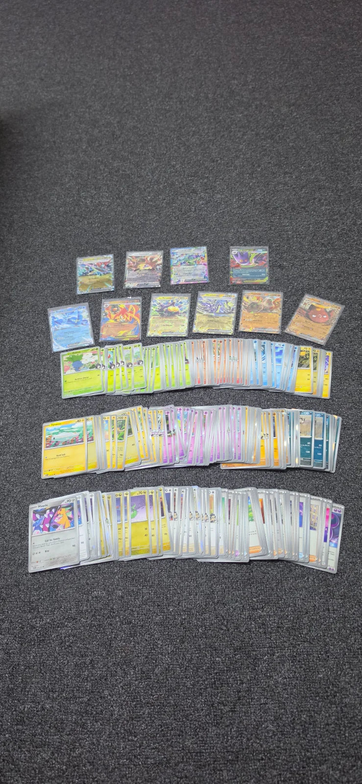 Pokémon Ascended Heroes Card Lot – 266 Cards | AED 200