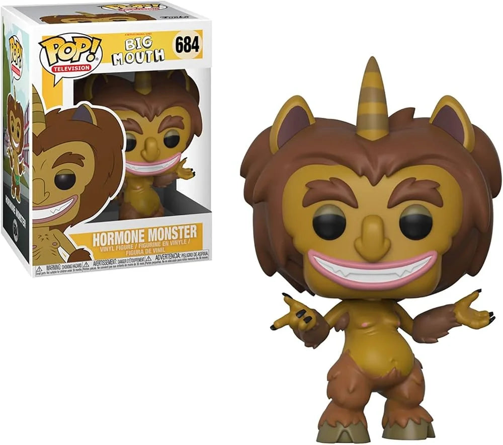 Funko Pop! Television: Big Mouth - Hormone Monster #684 vinyl figure.