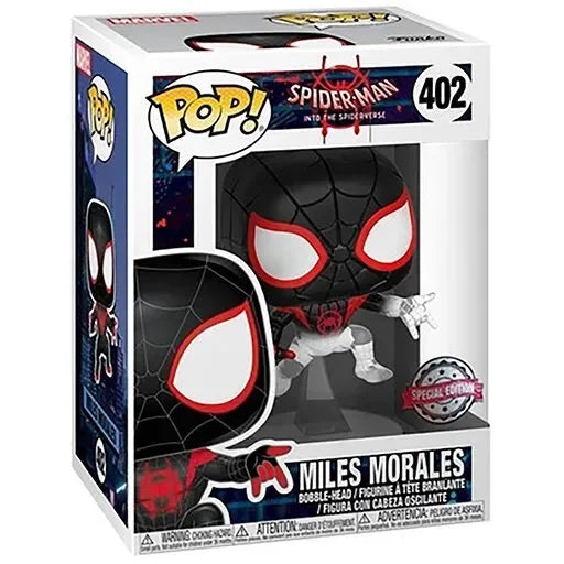 Funko Pop! Into the Spider-Verse Miles Morales #402 Special Edition
