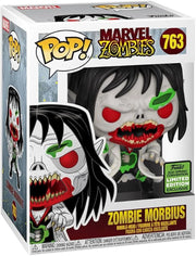 Funko Pop! Marvel Zombies #763 Zombie Morbius 2021 Spring Convention Exclusive vinyl bobble-head.