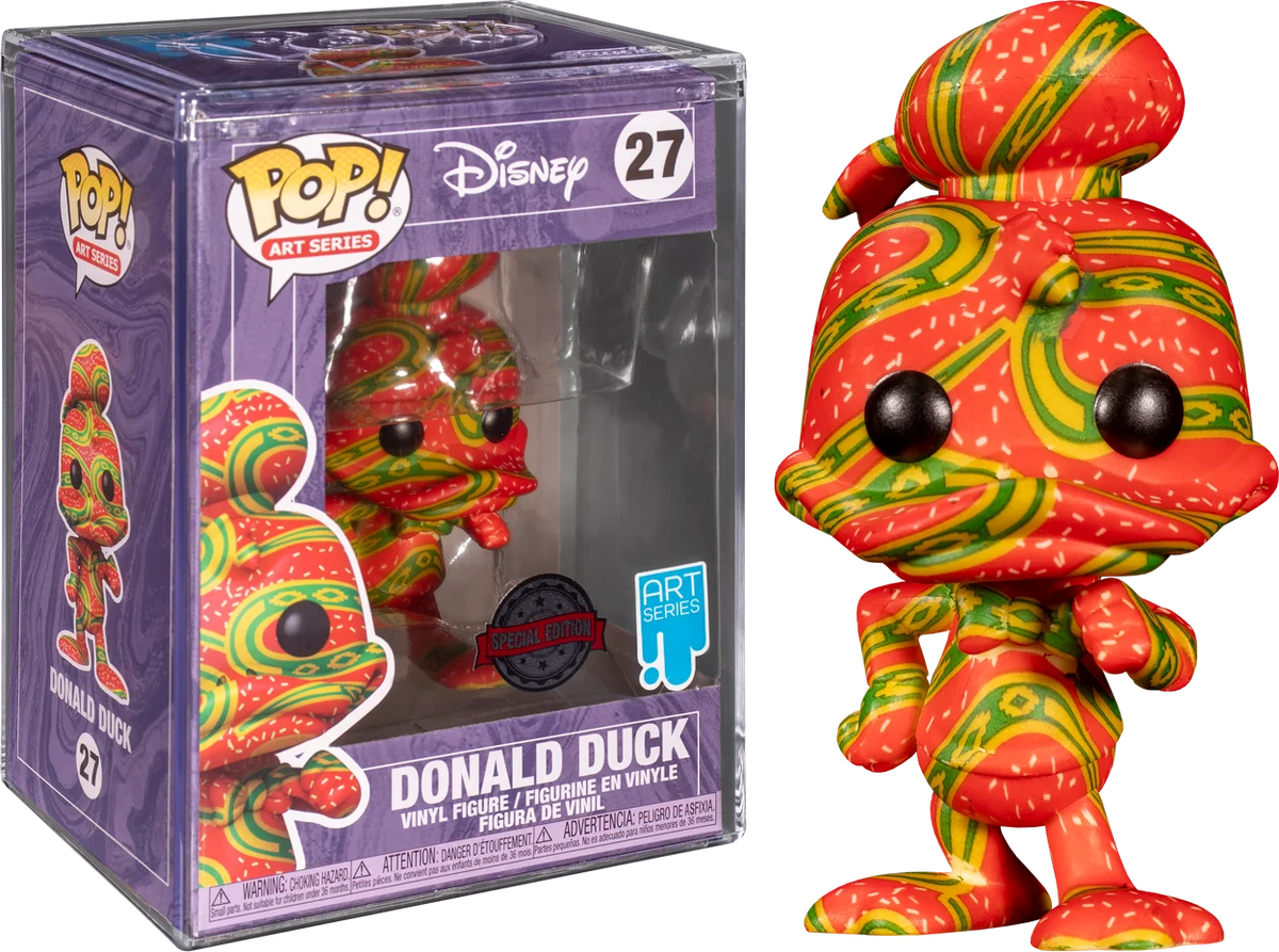 Funko Pop! Artist Series: Disney Treasures of the Vault - Donald Duck. SPECIAL EDITION ART SERIES (#27)