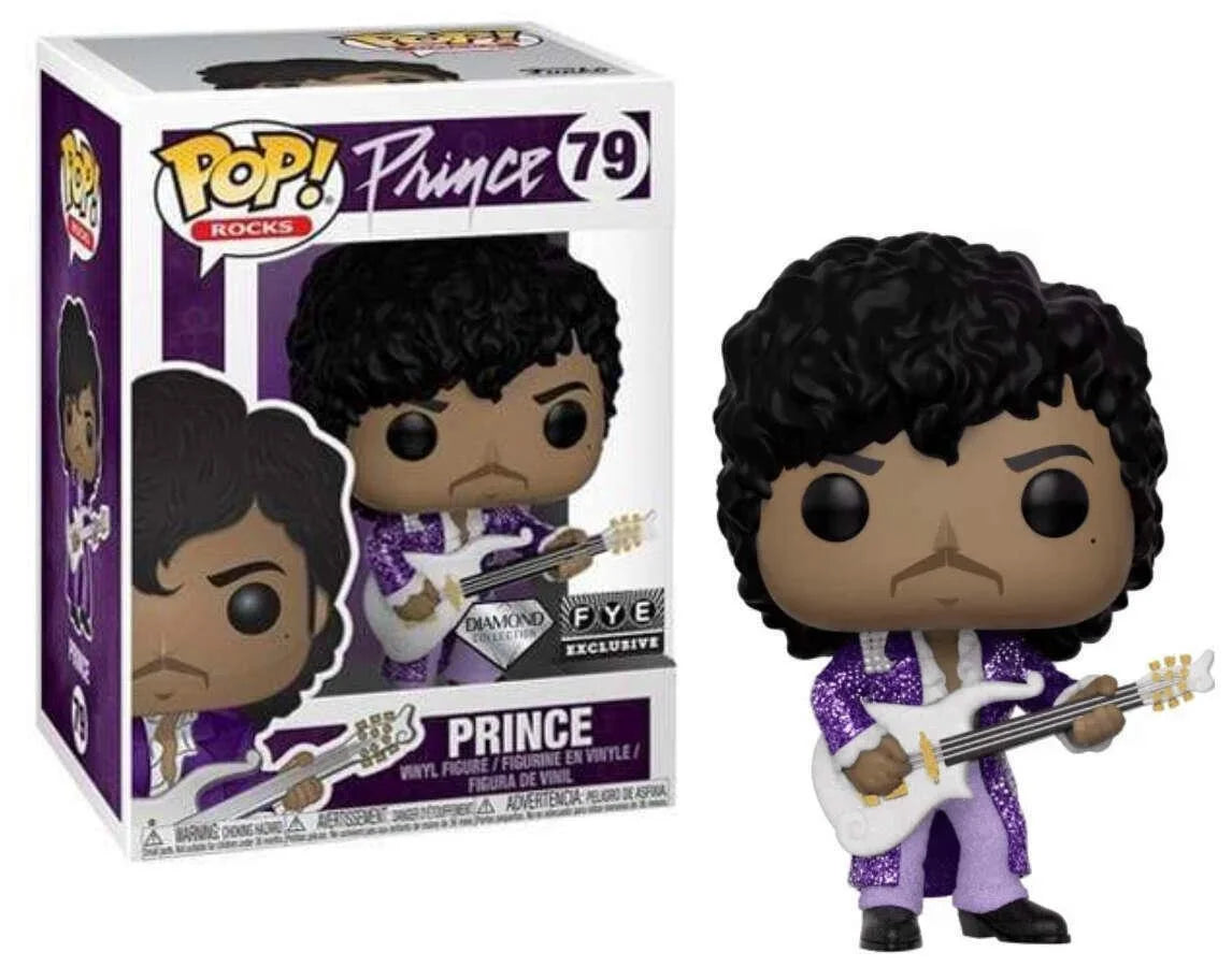 Funko Pop! Rocks: Prince (Purple Rain) #79 Diamond Collection FYE Exclusive vinyl figure
