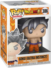 Funko Pop! Animation: Dragon Ball Super - Goku (Ultra Instinct) #386 vinyl collectible figure.