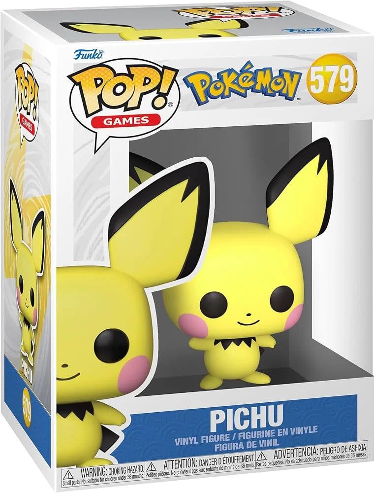 Funko Pop! Games: Pokemon Pichu #579