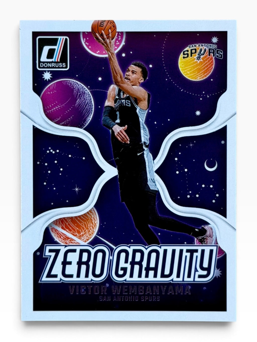 2024-25 Panini Donruss Victor Wembanyama Zero Gravity