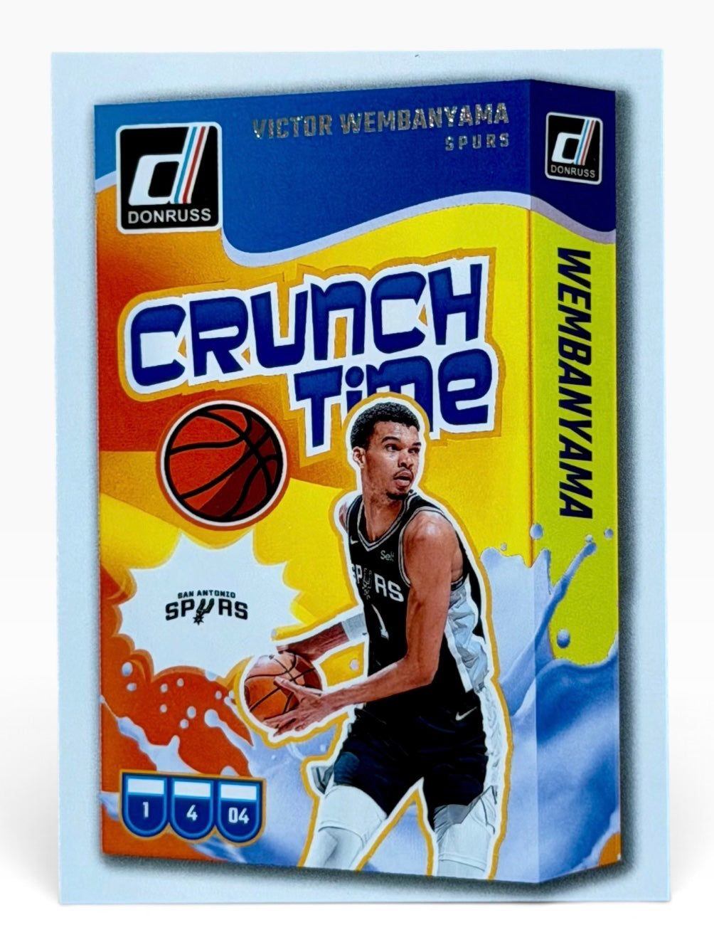 2024-25 Panini Donruss Victor Wembanyama Crunch Time