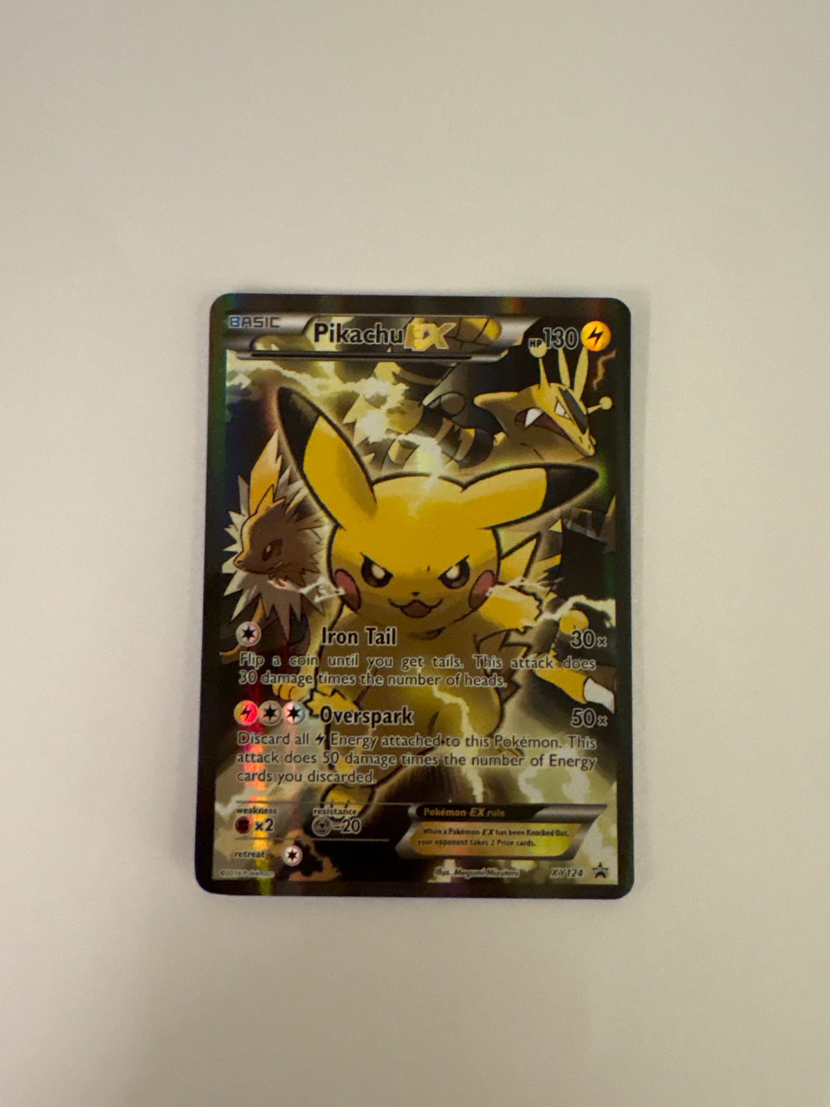 Pikachu EX XY124 (XY Promos)
