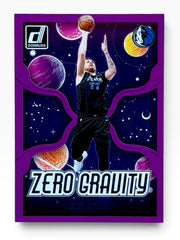 2024-25 Panini Donruss Luka Doncic Anti-Gravity Purple Press Proof