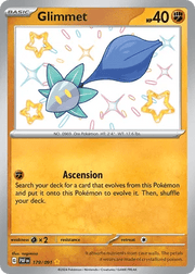 179/091 Glimmet - Paldean Fates by Poké Zen DXB on MYNTED