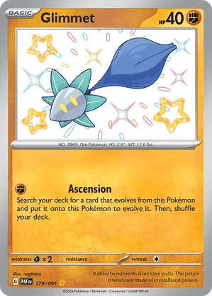 179/091 Glimmet - Paldean Fates by Poké Zen DXB on MYNTED
