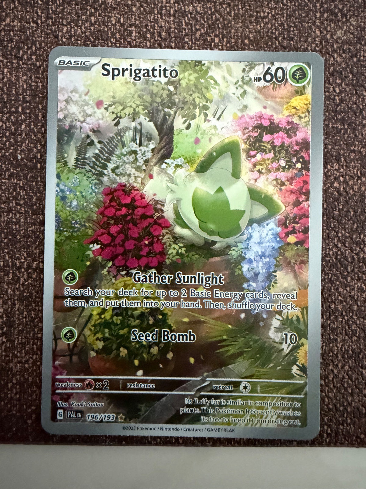Sprigatito 196/193 (Paldea Evolved)