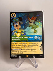 Disney Lorcana Mickey Mouse & Minnie Mouse – Adventuring Duo #99/207 Legendary – Attack of the Vine!