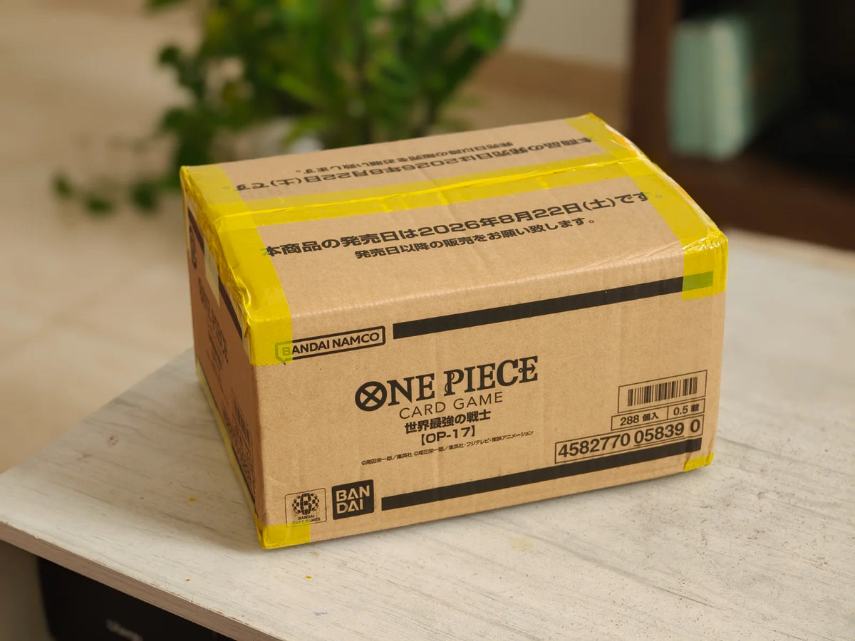 The World's Strongest Warriors Japenese Booster Box Case