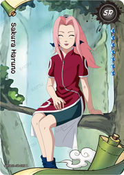 NARUTO KAYOU · SR Sakura Haruno NRSA01-SR-013L2  Heaven Scroll Series 1
