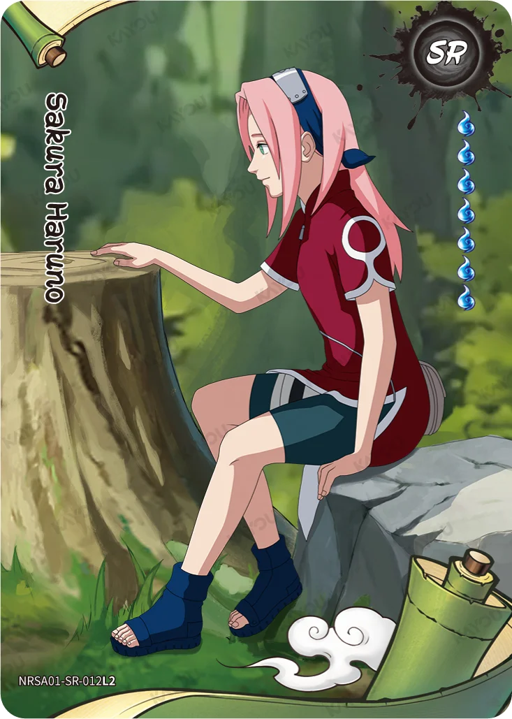 NARUTO KAYOU · SR Sakura Haruno NRSA01-SR-012L2  Heaven Scroll Series 1