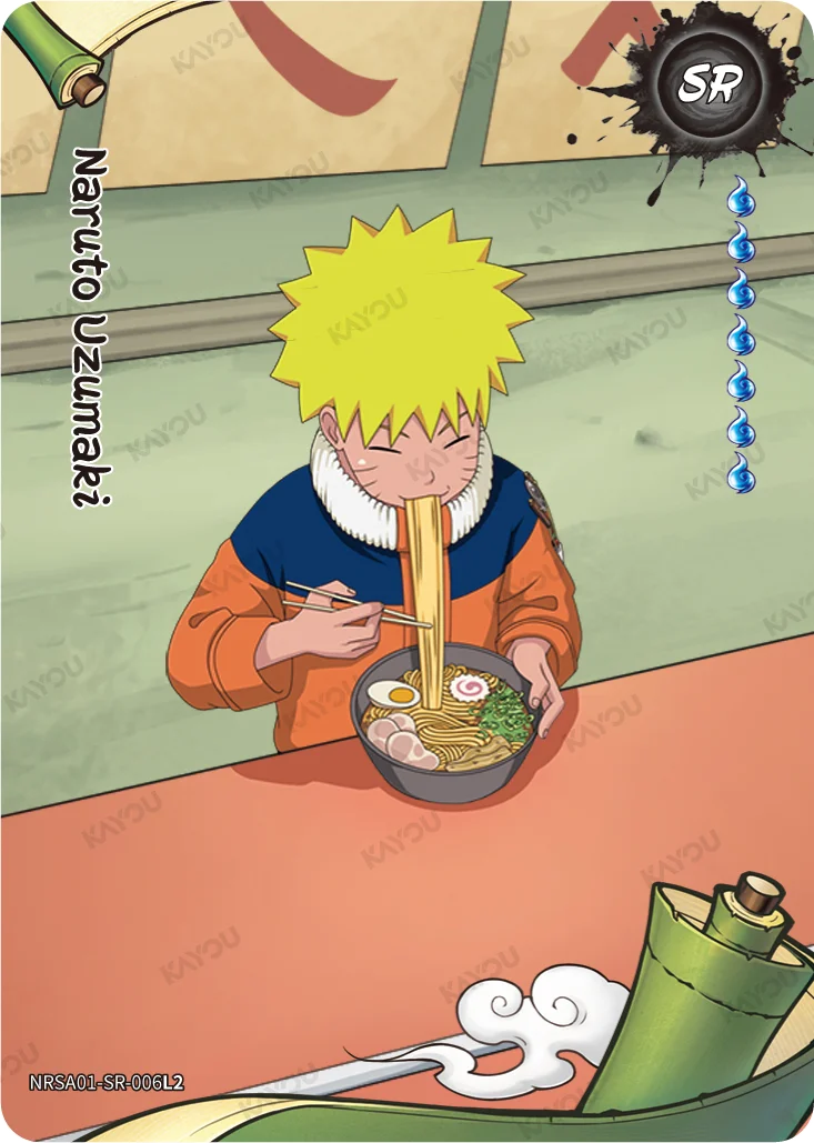 NARUTO KAYOU · SR Naruto Uzumaki NRSA01-SR-006L2  Heaven Scroll Series 1