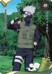 NARUTO KAYOU · SR Kakashi Hatake NRSA01-SR-005L2  Heaven Scroll Series 1
