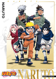 NARUTO KAYOU · PTR Naruto Uzumaki / Sasuke Uchiha / Sakura Haruno · Group scene NRSA01-PTR-007L3  Heaven Scroll Series 1