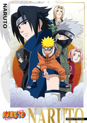 NARUTO KAYOU · PTR Naruto Uzumaki / Sasuke Uchiha / Sakura Haruno · Group scene NRSA01-PTR-015L3  Heaven Scroll Series 1