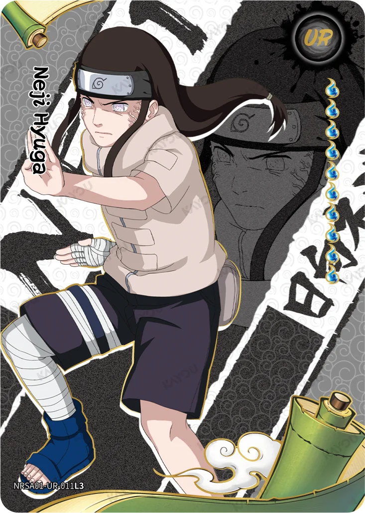 NARUTO KAYOU · UR Neji Hyūga NRSA-01-UR-011L3  Heaven Scroll Series 1