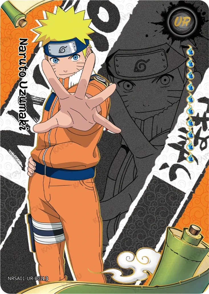 NARUTO KAYOU · UR Naruto Uzumaki NRSA-01-UR-001L3  Heaven Scroll Series 1