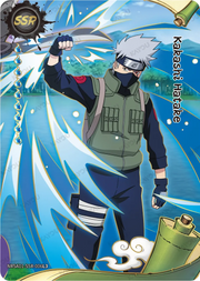 NARUTO KAYOU · SSR Kakashi Hatake NRSA01-SSR-006L3  Heaven Scroll Series 1
