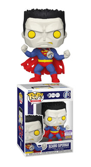 Funko Pop! Heroes : WB 100 - Bizzaro Superman #474 Funko 2023 Summer Convention Limited Edition